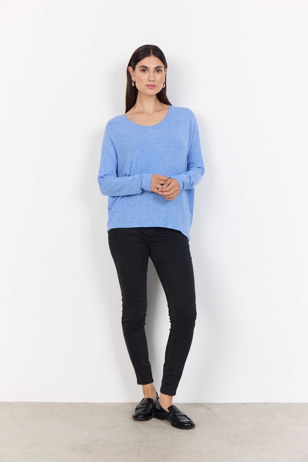 SC-BIARA 1 Bluse Lyseblå