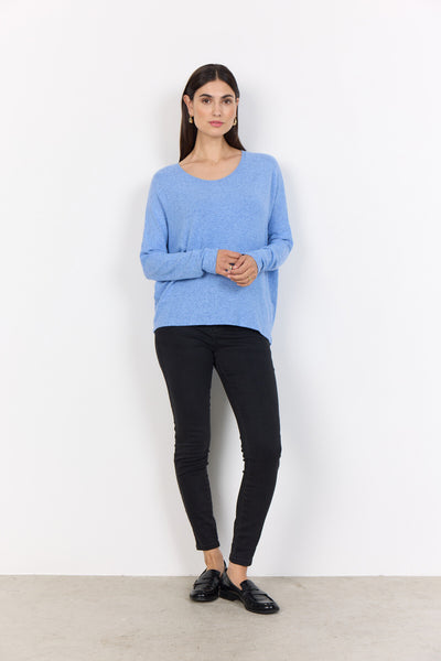 SC-BIARA 1 Bluse Lyseblå