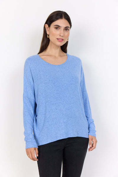 SC-BIARA 1 Bluse Lyseblå