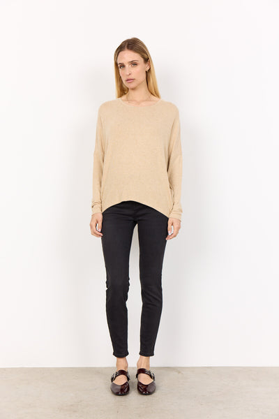 SC-BIARA 1 Bluse Sand