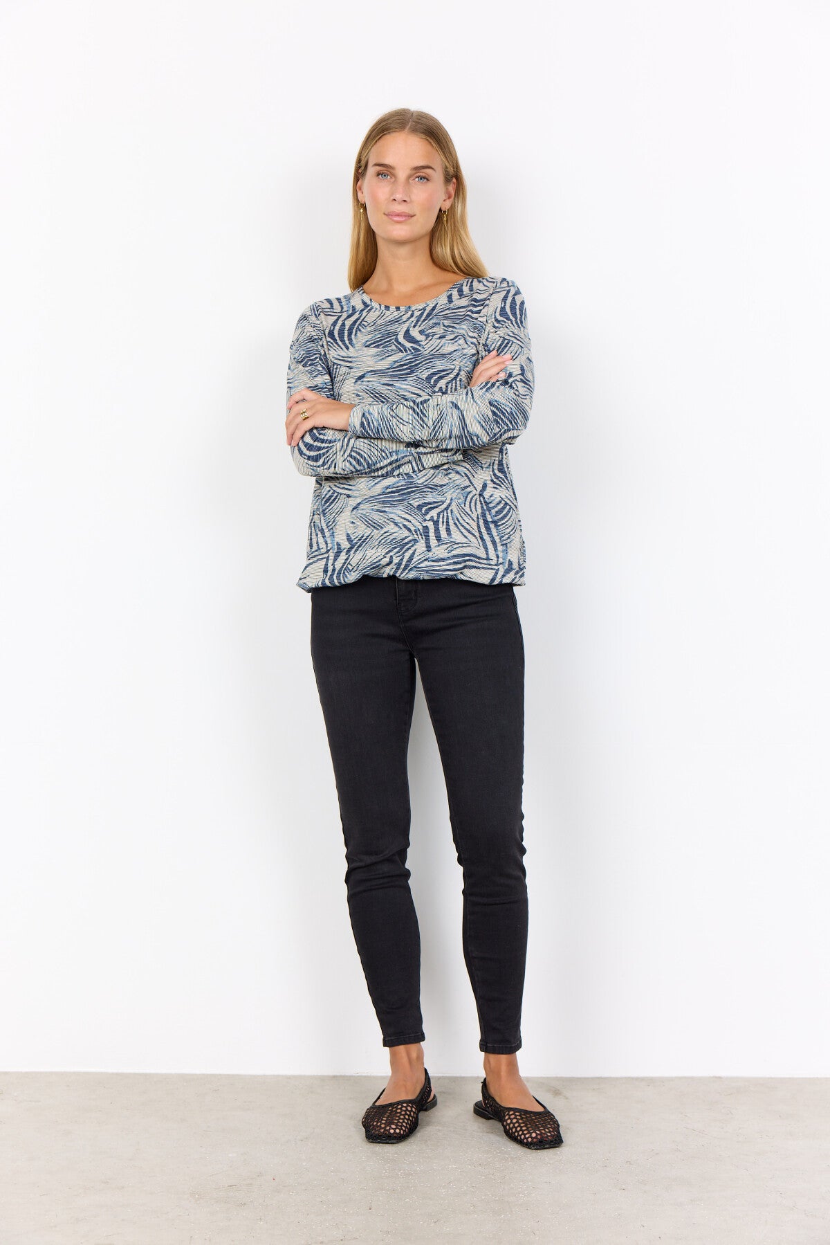 SC-GALINA 63 Bluse Mørk blå