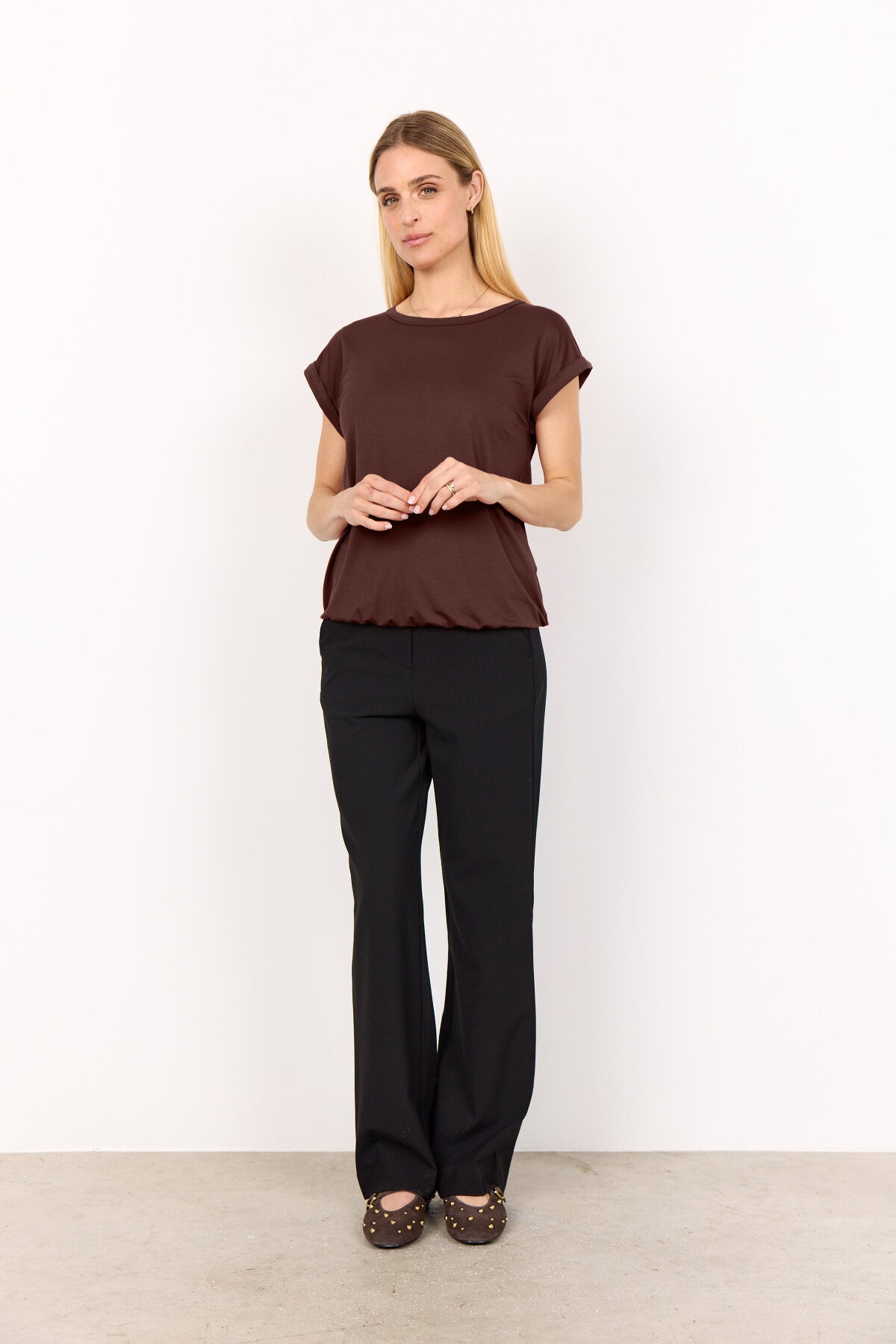 SC-MARICA 56 T-shirt Mørk brun