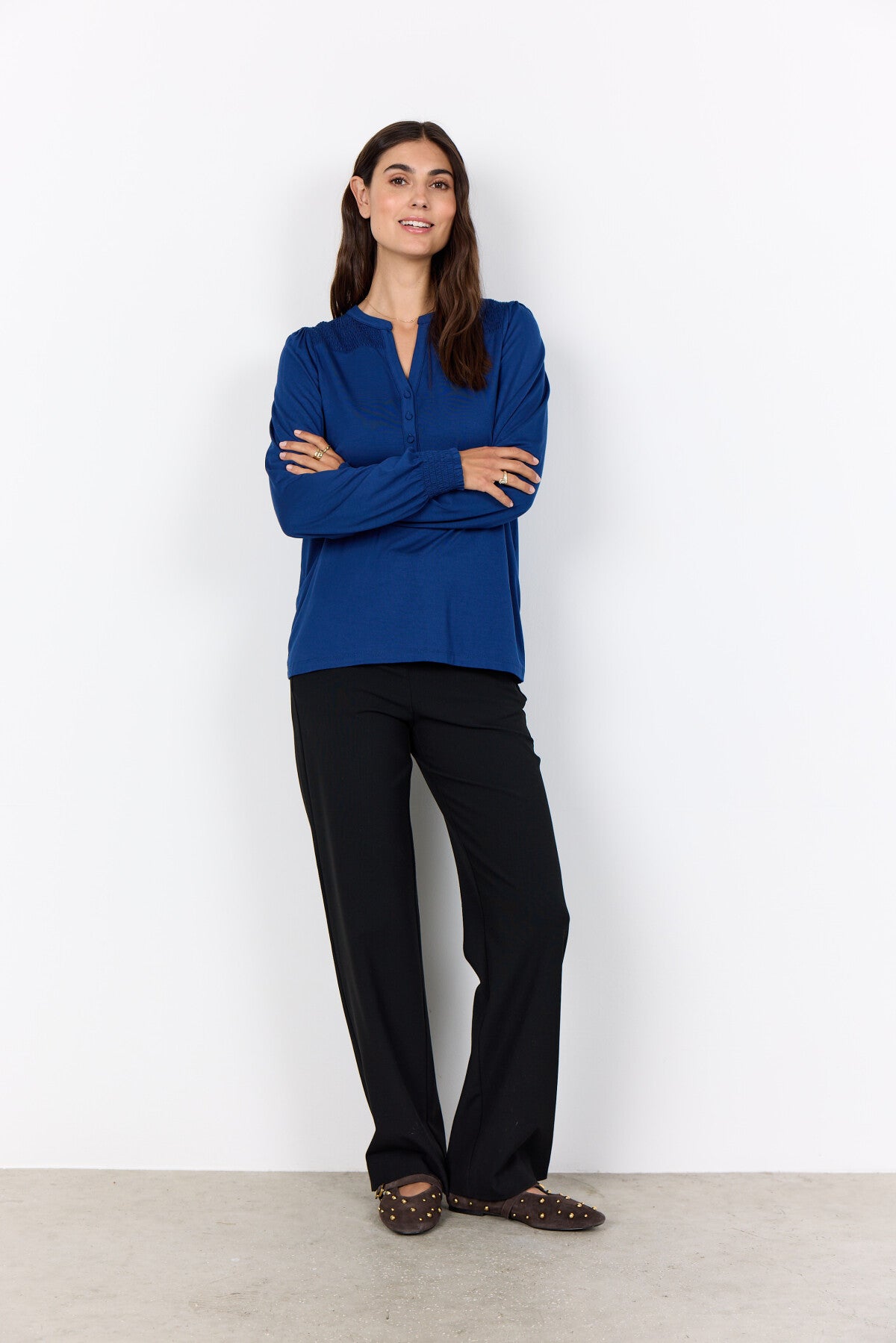 SC-MARICA 303 Bluse Mørk blå