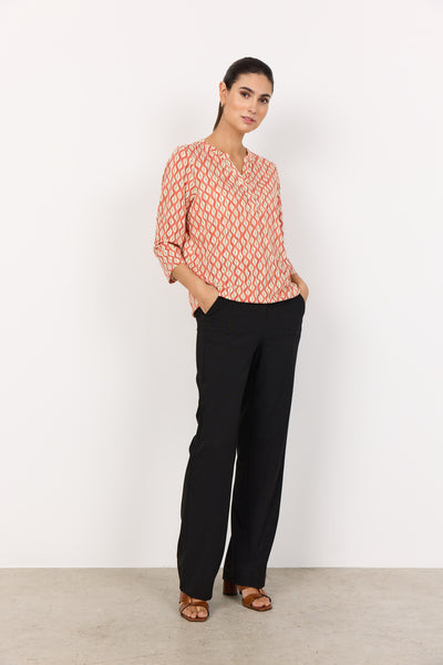 SC-FELICITY AOP 507 Bluse Orange