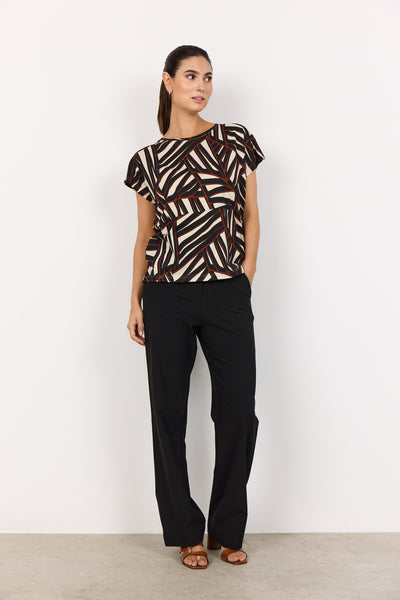 SC-FELICITY AOP 509 T-shirt Rød
