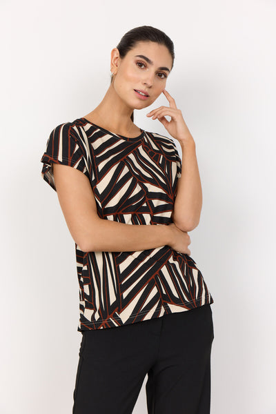 SC-FELICITY AOP 509 T-shirt Rød