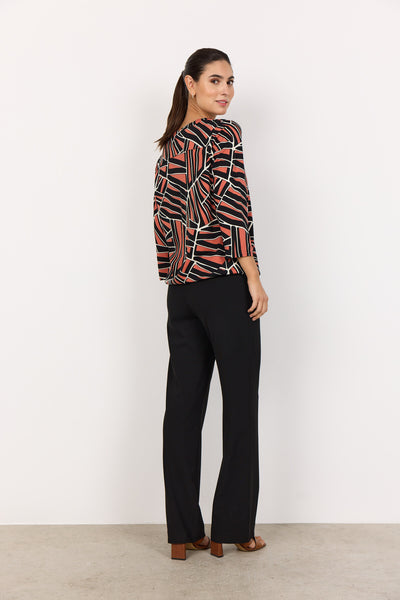 SC-FELICITY AOP 510 Bluse Orange