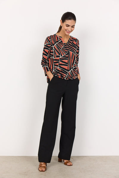 SC-FELICITY AOP 510 Bluse Orange