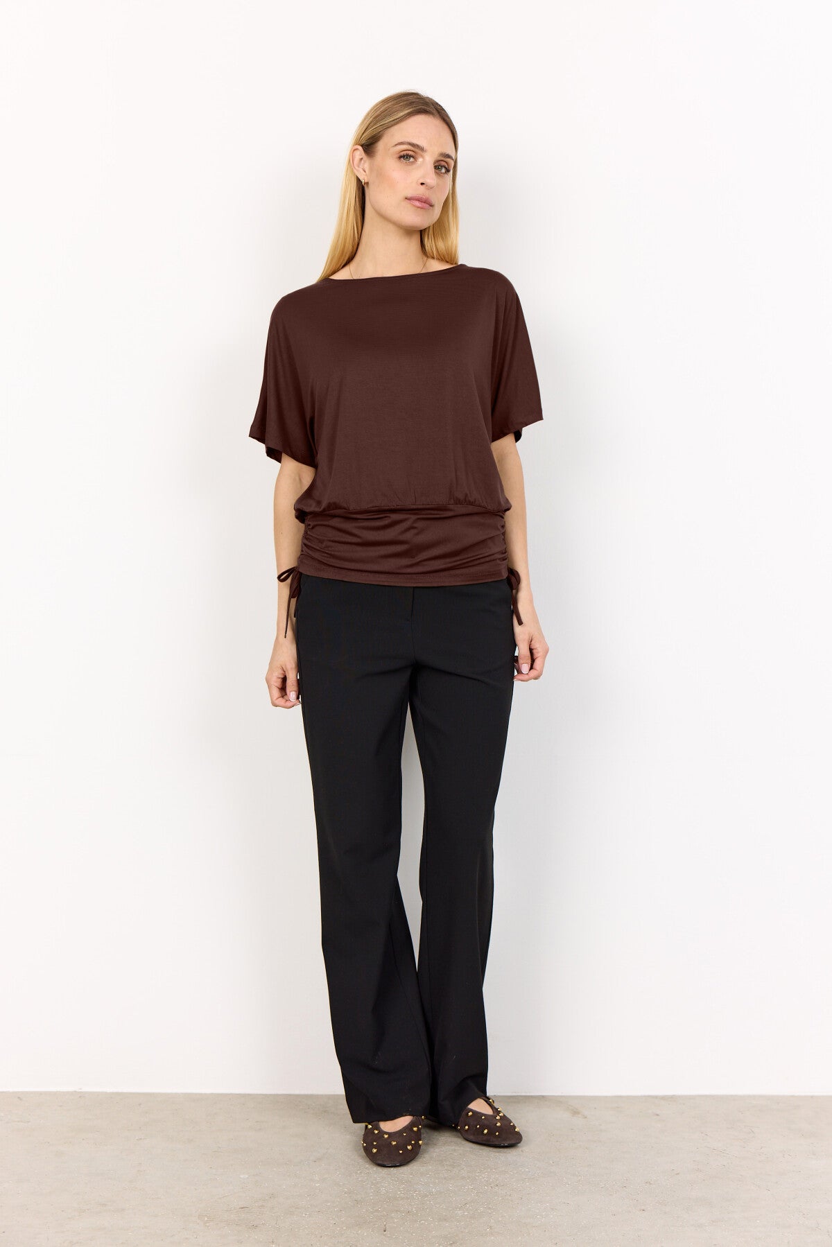 SC-MARICA 335 T-shirt Mørk brun