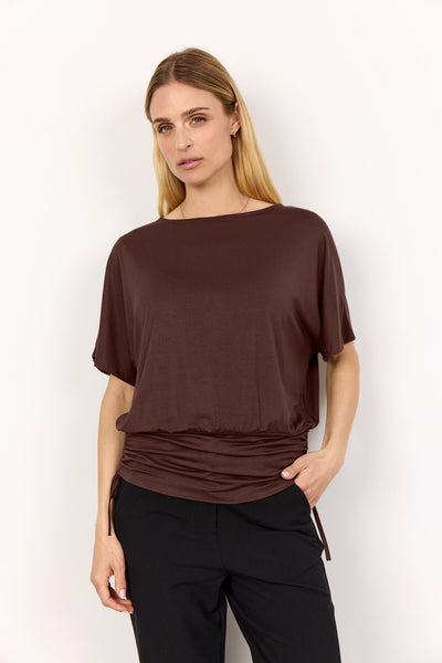 SC-MARICA 335 T-shirt Mørk brun