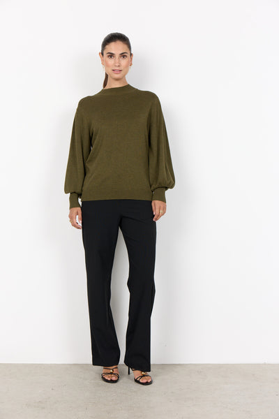 SC-DOLLIE 666 Pullover Mørkegrøn