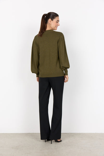 SC-DOLLIE 666 Pullover Mørkegrøn