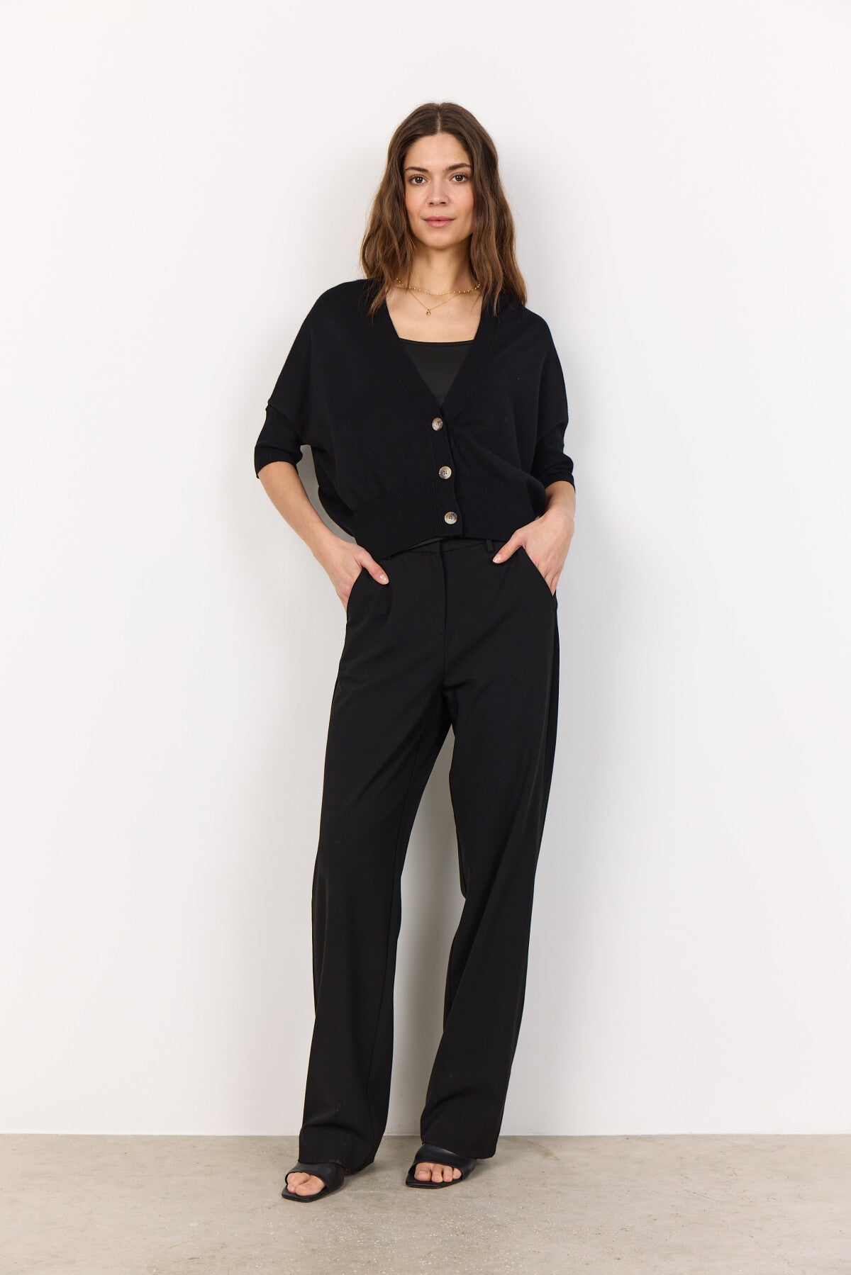 SC-DOLLIE 712 Cardigan Sort