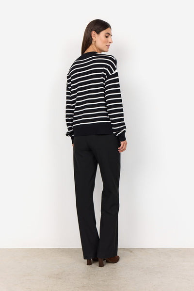 SC-DOLLIE STRIPE 780 Pullover Sort