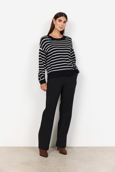 SC-DOLLIE STRIPE 780 Pullover Sort