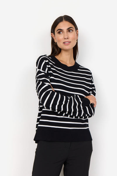 SC-DOLLIE STRIPE 780 Pullover Sort