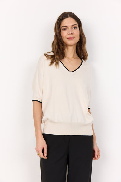 SC-DOLLIE 786 Bluse Creme