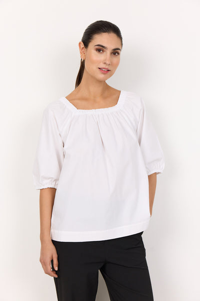 SC-RACHELLE 1 Bluse Hvid