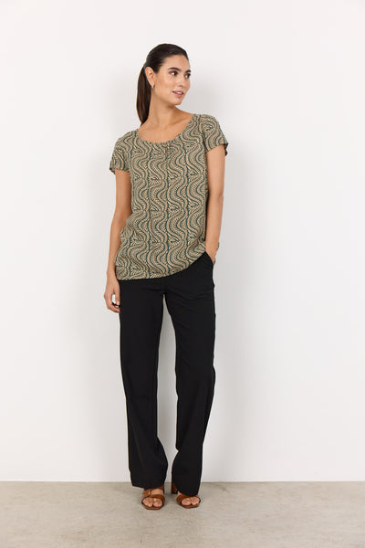 SC-ROSITTA 1 T-shirt Mørkegrøn
