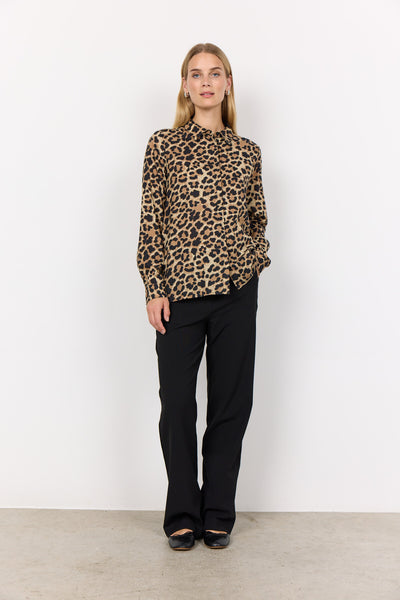 SC-FLAVIA 3 Skjorte Brun