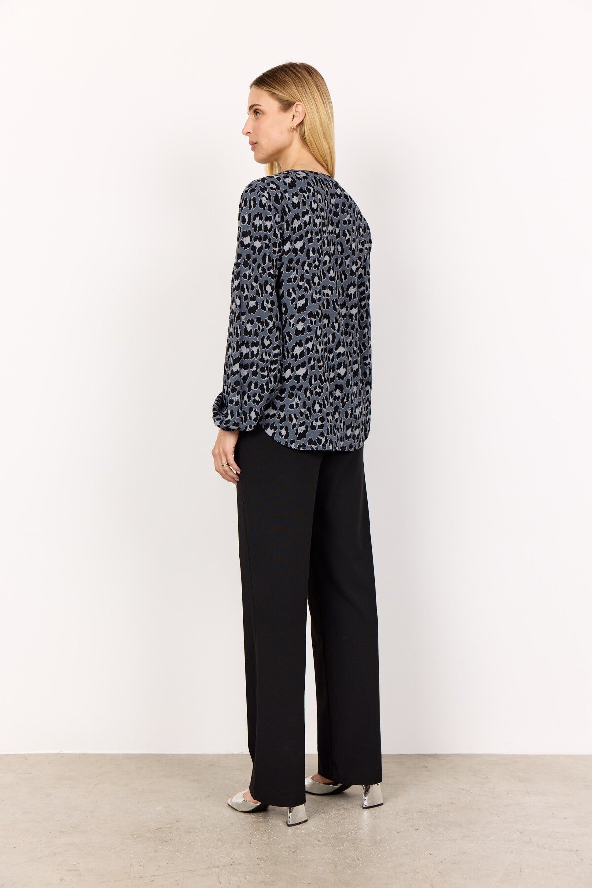SC-SAFIRA 1 Bluse Sort