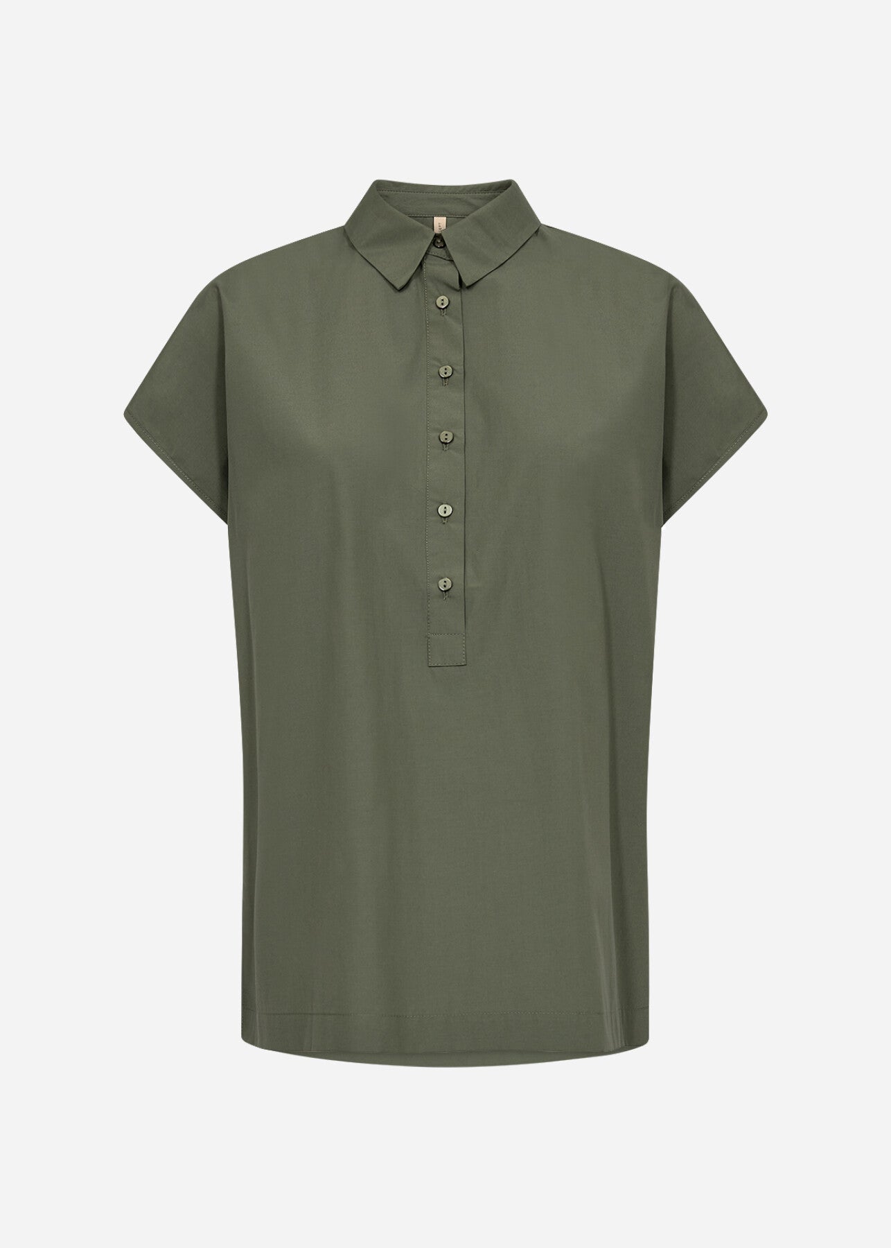 SC-NETTI 14 Bluse Mørkegrøn