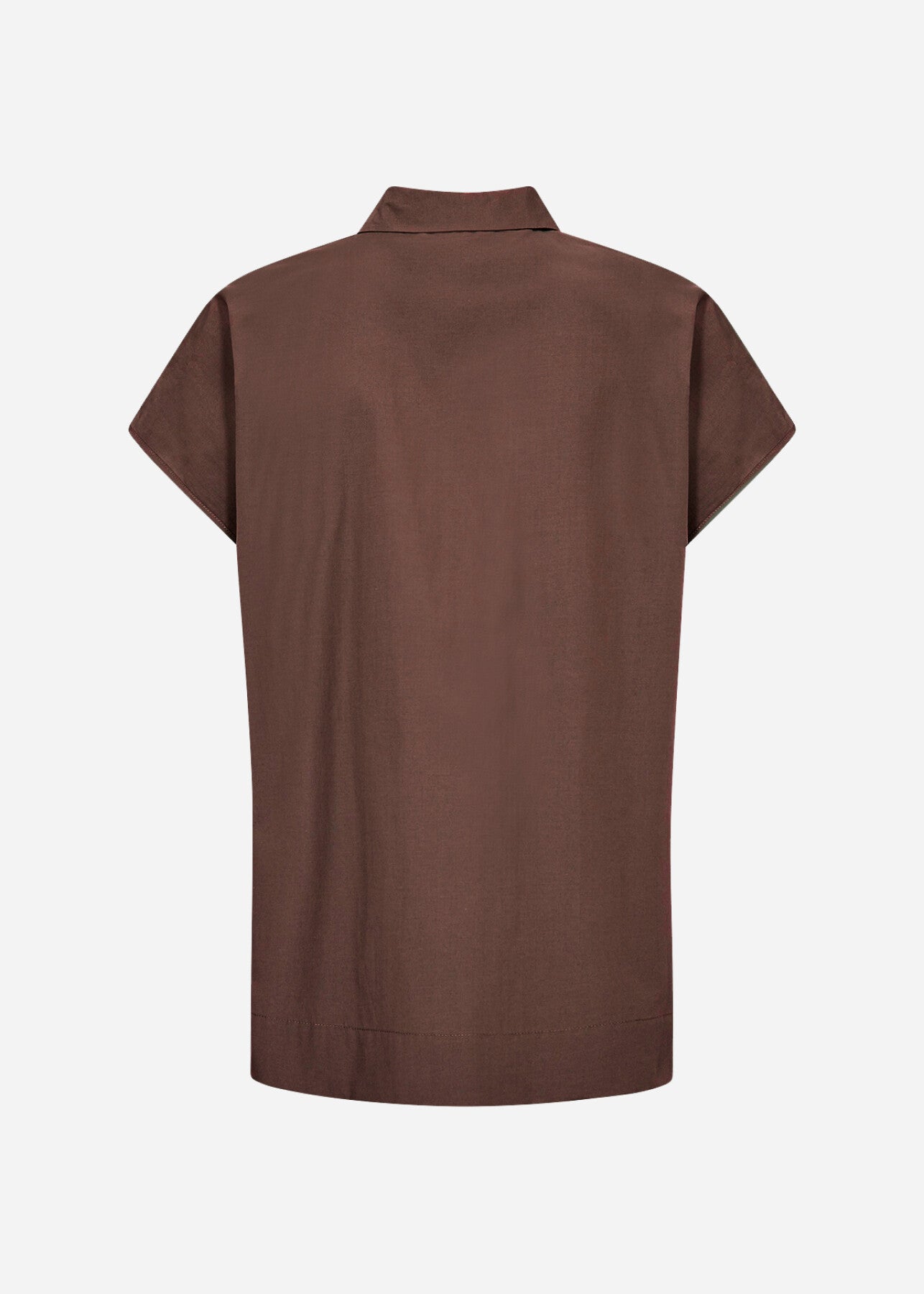 SC-NETTI 14 Bluse Mørk brun