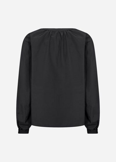 SC-NETTI 112 Bluse Sort