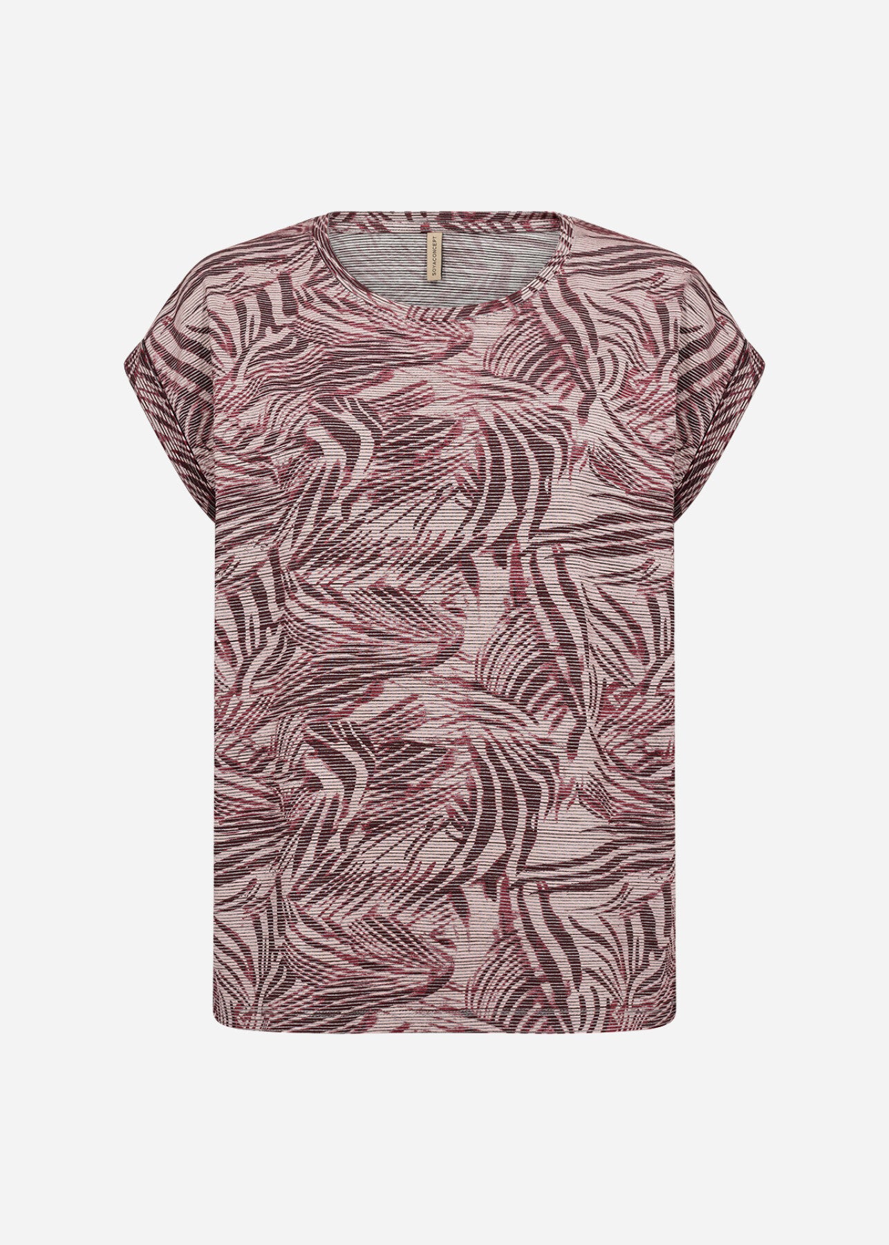 SC-GALINA 66 T-shirt Mørk rød