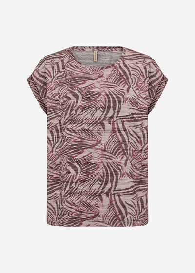 SC-GALINA 66 T-shirt Mørk rød