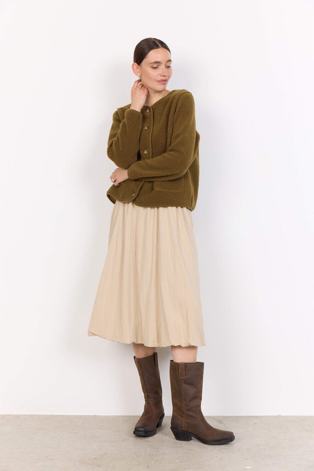 SC-ONYX 2 Cardigan Oliven