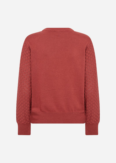 SC-AMELA 1 Pullover Rubin rød
