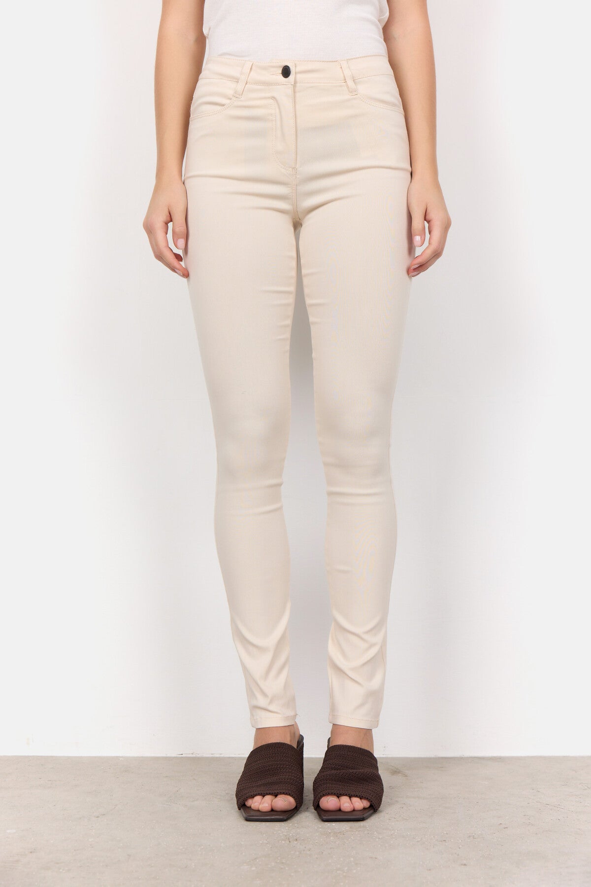 SC-LILLY 1-B Bukser Creme