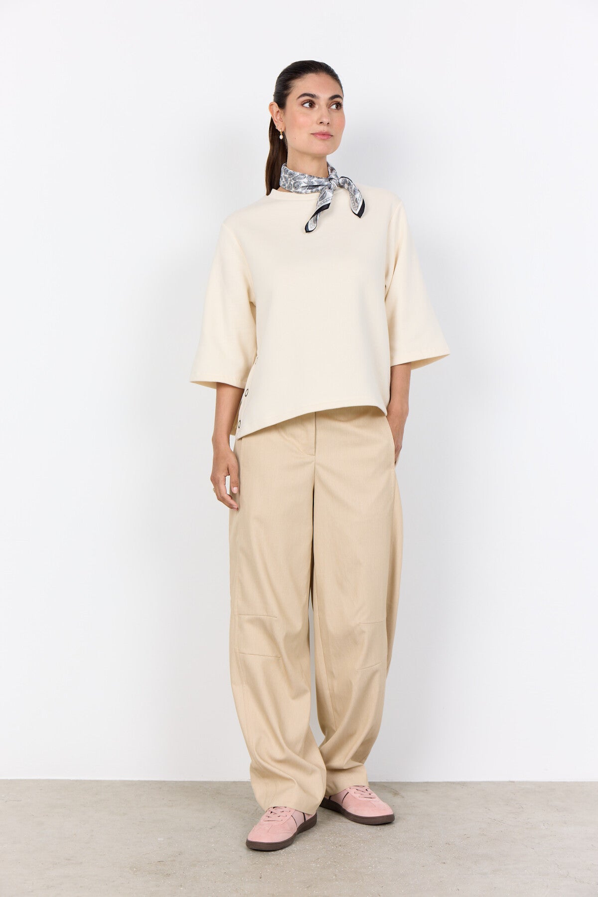 SC-ANGELIN 5 Bluse Creme