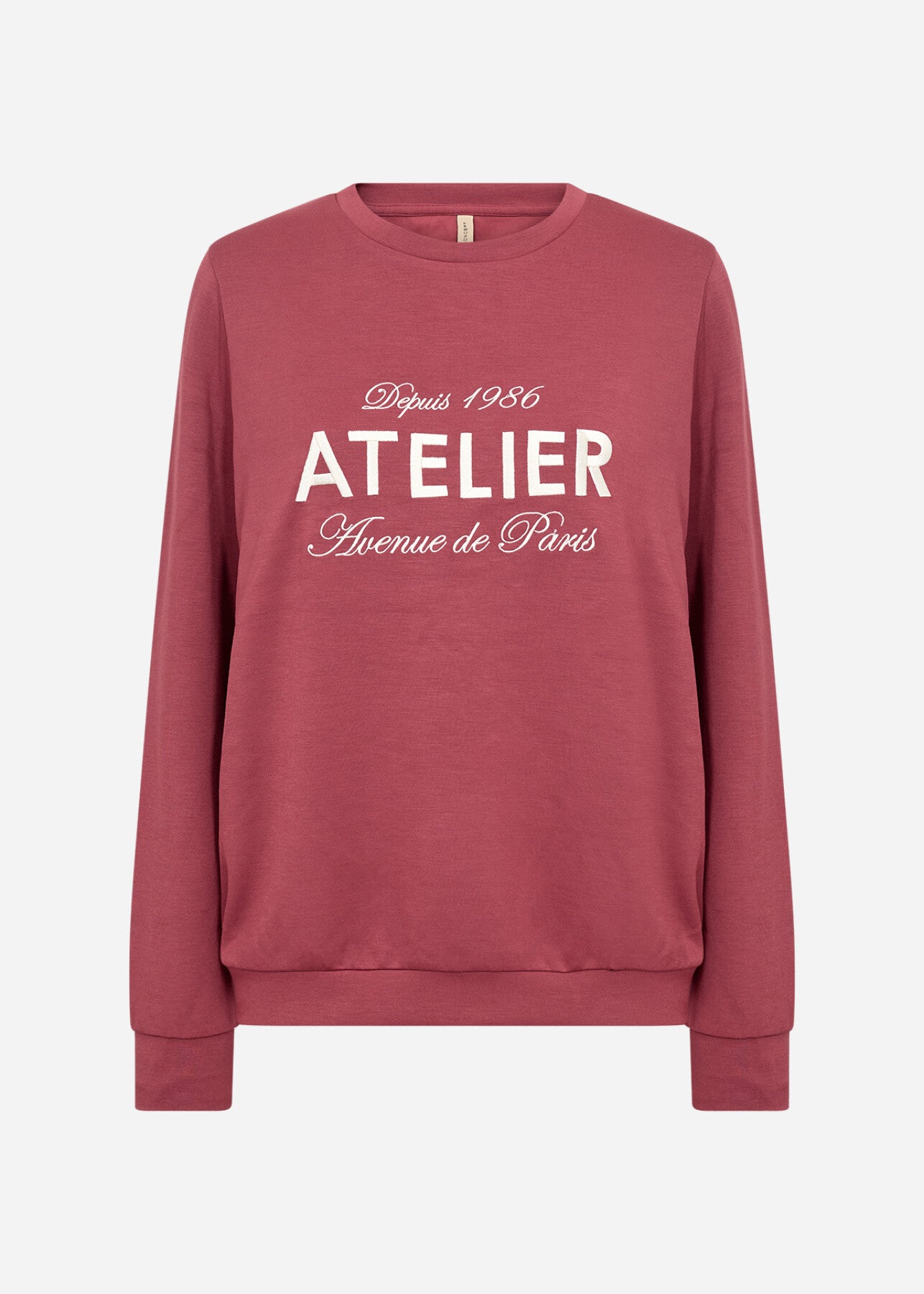 SC-BANU 281 Sweatshirt Rubin rød