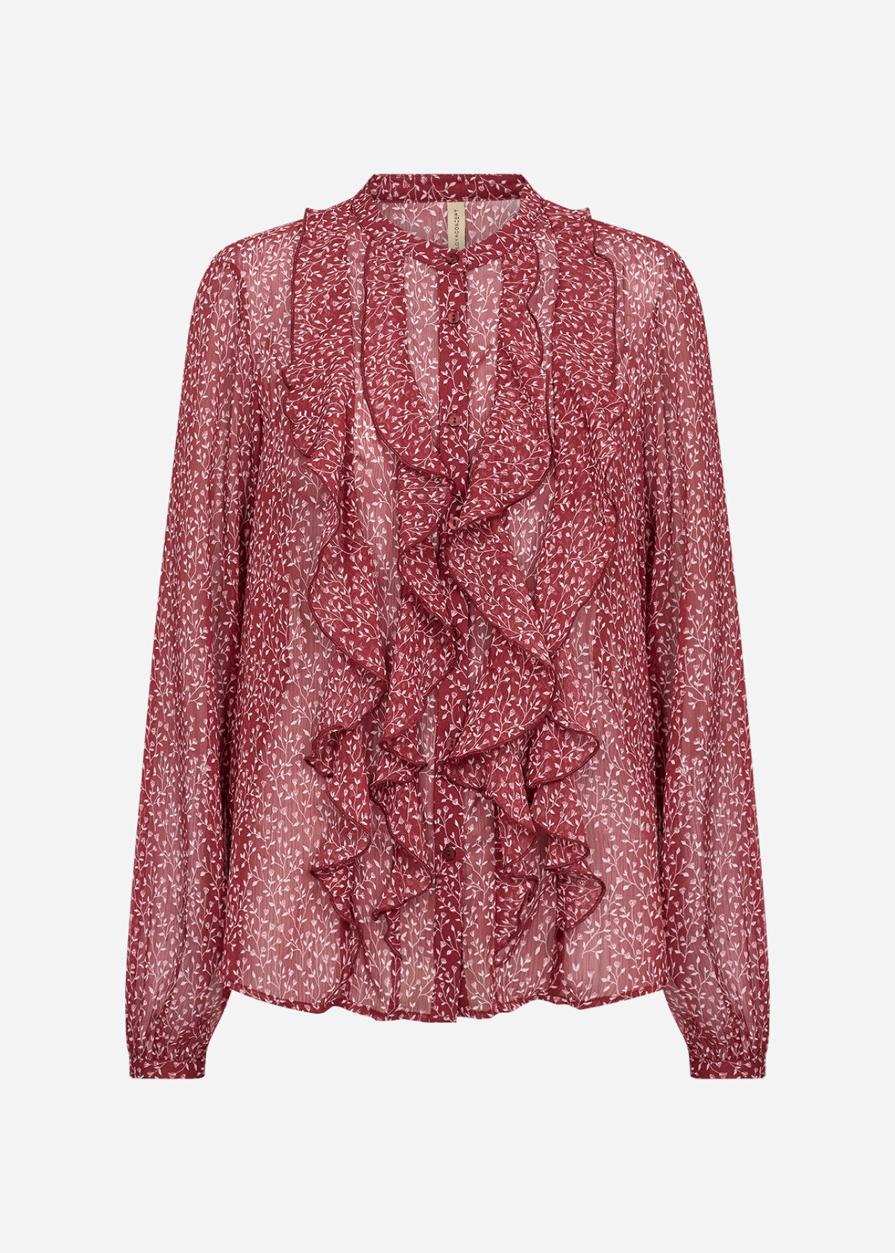 SC-BEBBIE 1 Skjorte Rubin rød