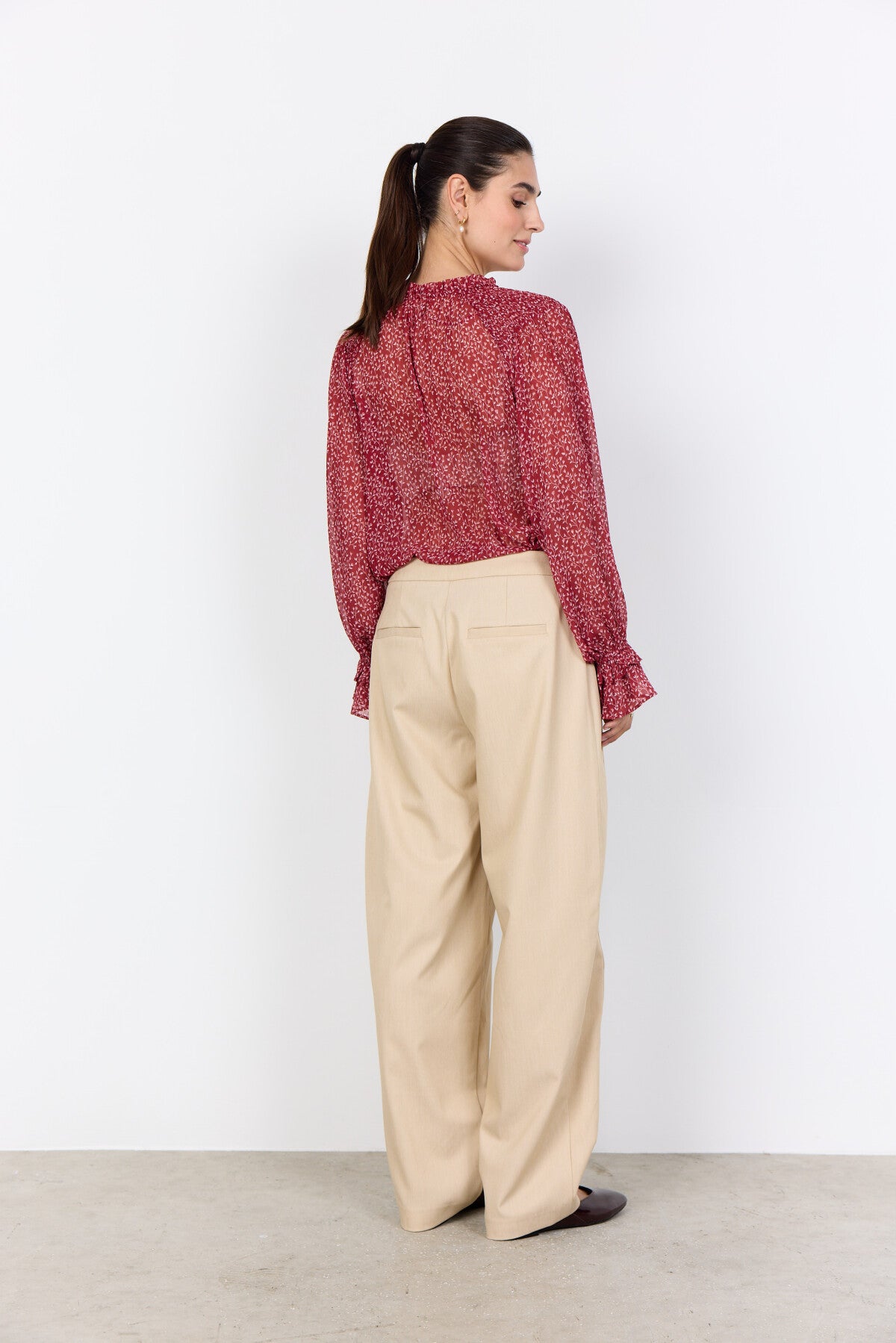 SC-BEBBIE 2 Skjorte Rubin rød