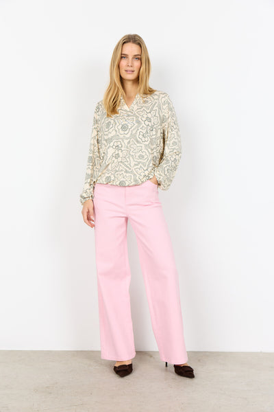 SC-MARICA AOP 347 Bluse Creme