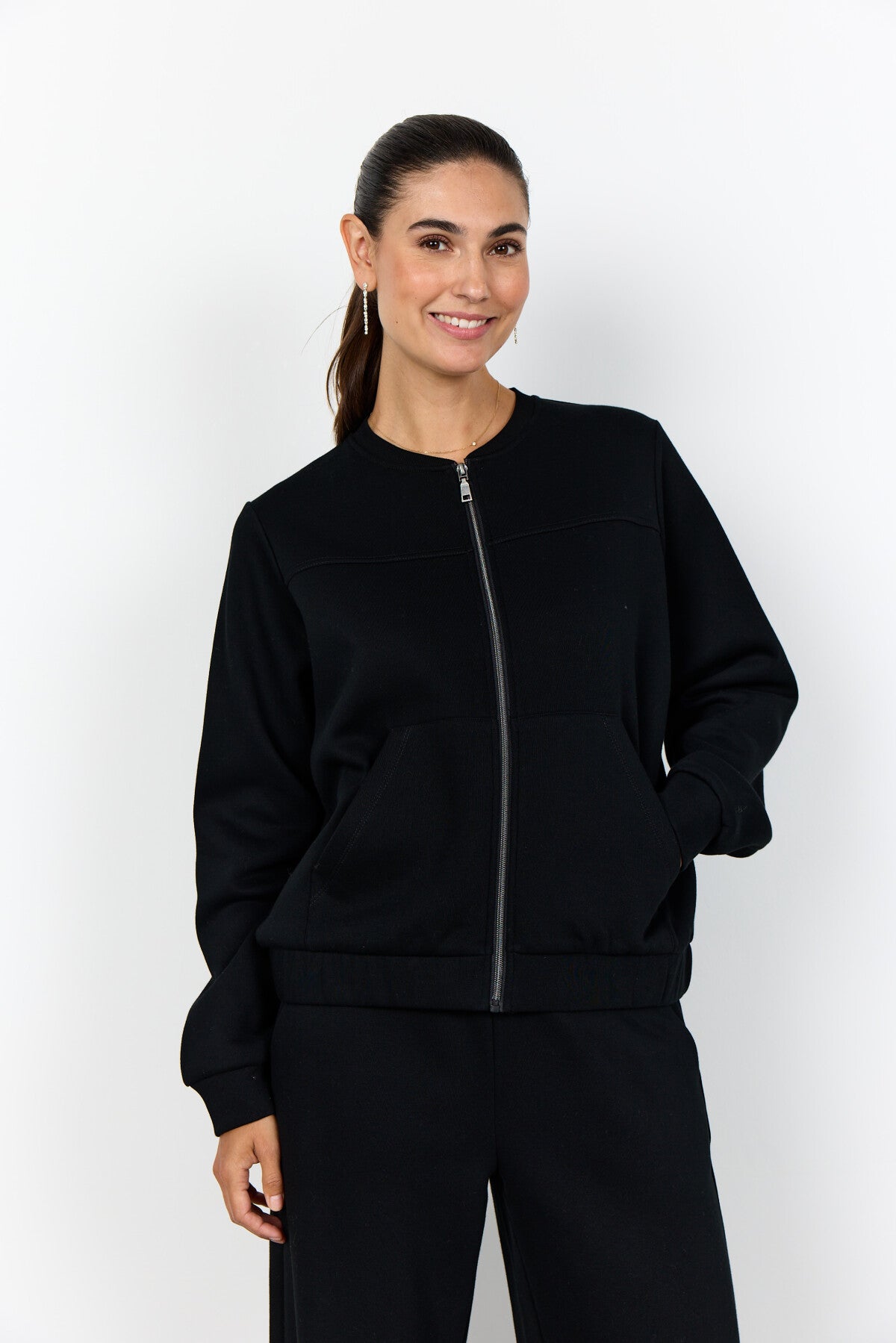 SC-ANGELIN 3 Cardigan Sort