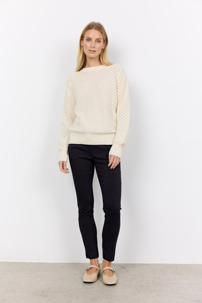 SC-AMELA 1 Pullover Creme
