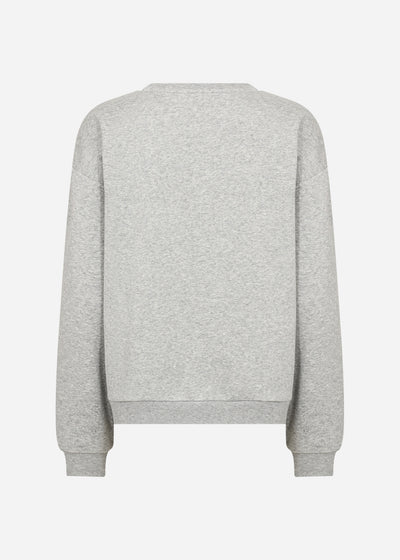 SC-ANGELIN 6 Sweatshirt Lys grå