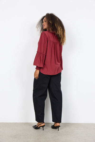 SC-BARBEL 2 Skjorte Rubin rød