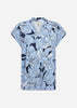SC-FELICITY AOP 547 T-shirt Blå