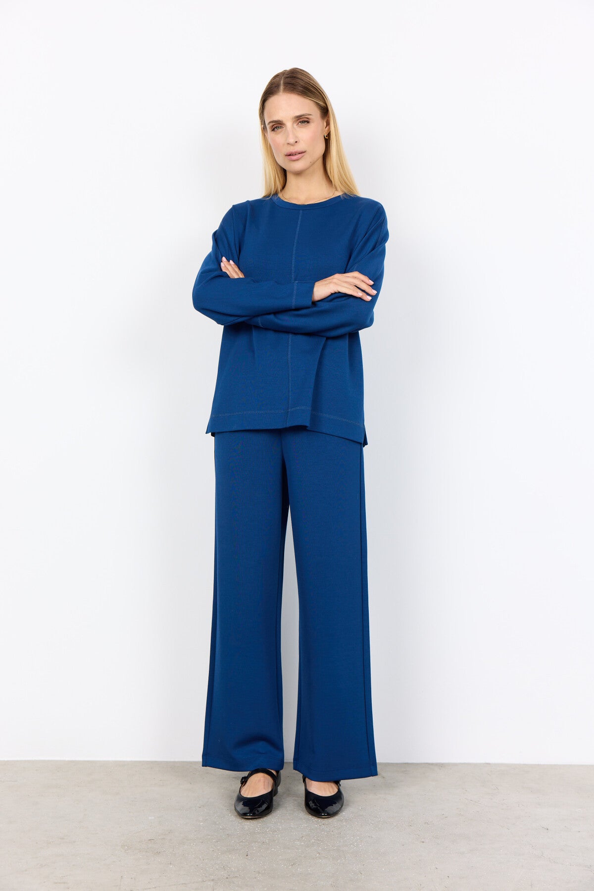 SC-BANU 262 Bluse Mørk blå