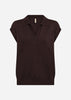 SC-DOLLIE 826 Vest Mørk blomme
