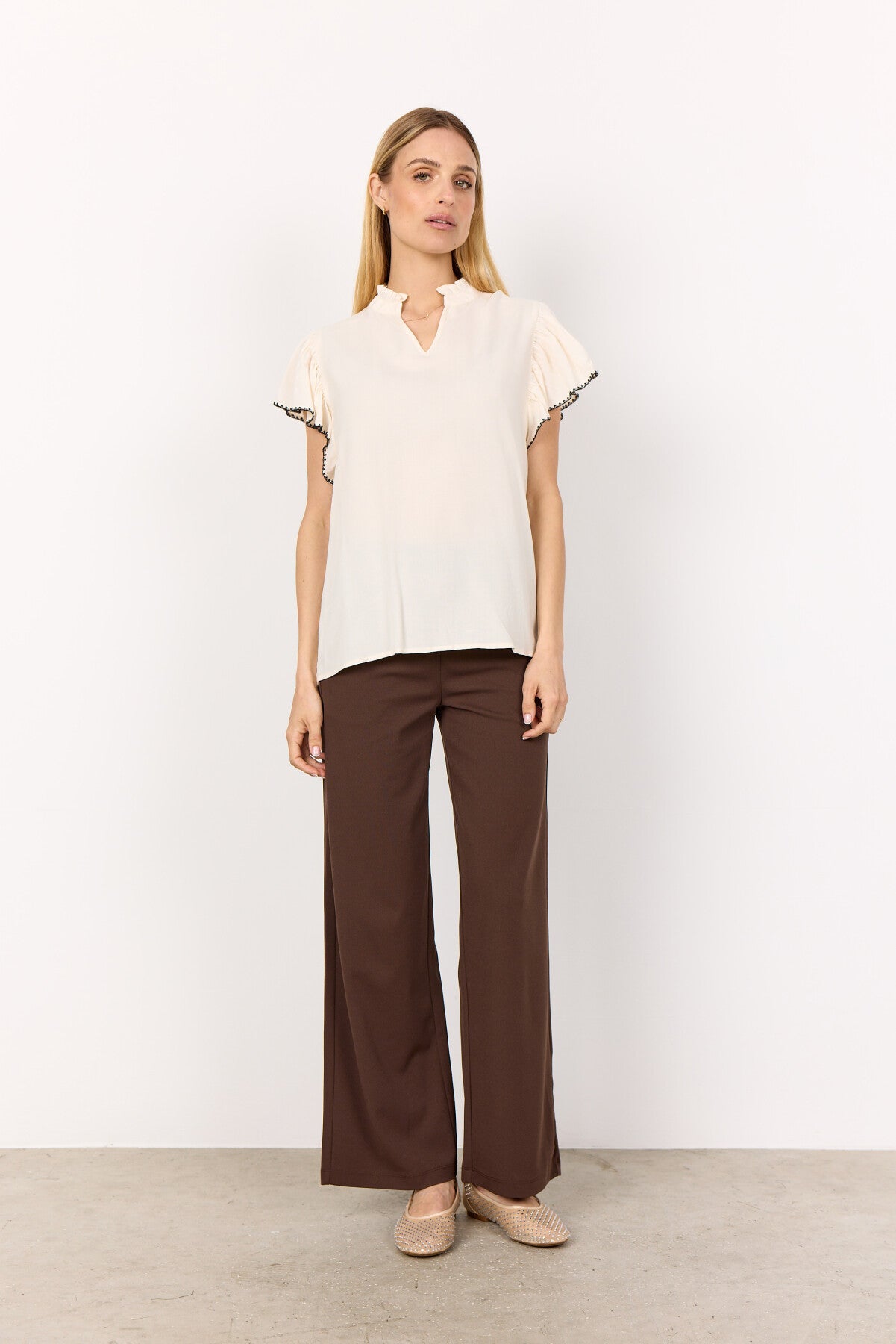 SC-RADIA 215 Bluse Creme