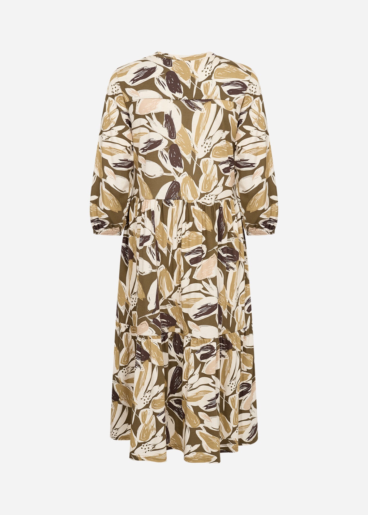 SC-FELICITY AOP 528 Kjole Oliven