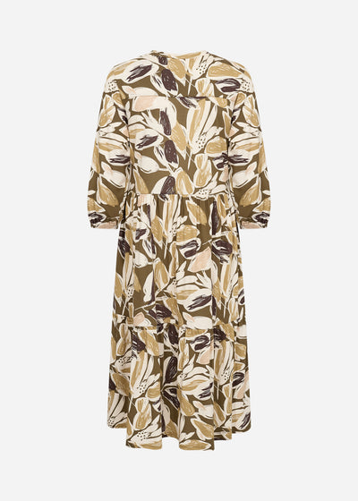 SC-FELICITY AOP 528 Kjole Oliven