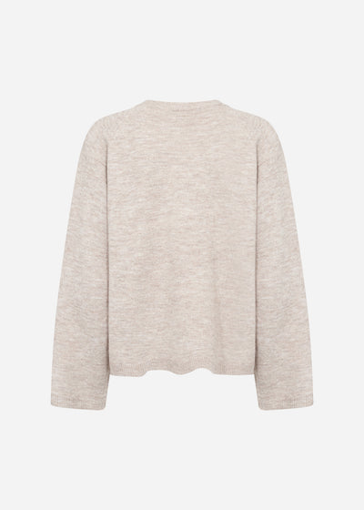 SC-ORLEAN 4 Pullover Mørk sand