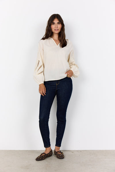 SC-CALISTE 21 Bluse Creme